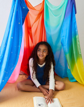 Load image into Gallery viewer, Giant Rainbow Playsilk