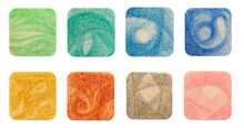 Load image into Gallery viewer, Apiscor Stick Crayons 16 in a Cardboard Box