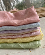 Load image into Gallery viewer, 7 piece pack or Individual PASTELS ~ Silk Playcloths
