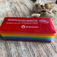 Load image into Gallery viewer, Beeswax ~ Stockmar Modelling ~ Rainbow 6 pack