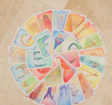 Load image into Gallery viewer, Alphabet Cards ~ Waldorf Family