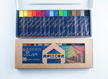 Load image into Gallery viewer, Apiscor Pastel Chalk 16 Assorted