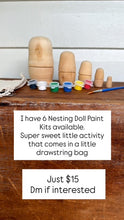 Load image into Gallery viewer, Nest Doll Paint Kit