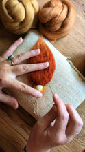 Load image into Gallery viewer, Make a Felted Autumn Leaf Doll like 'Elke from elksfelts'