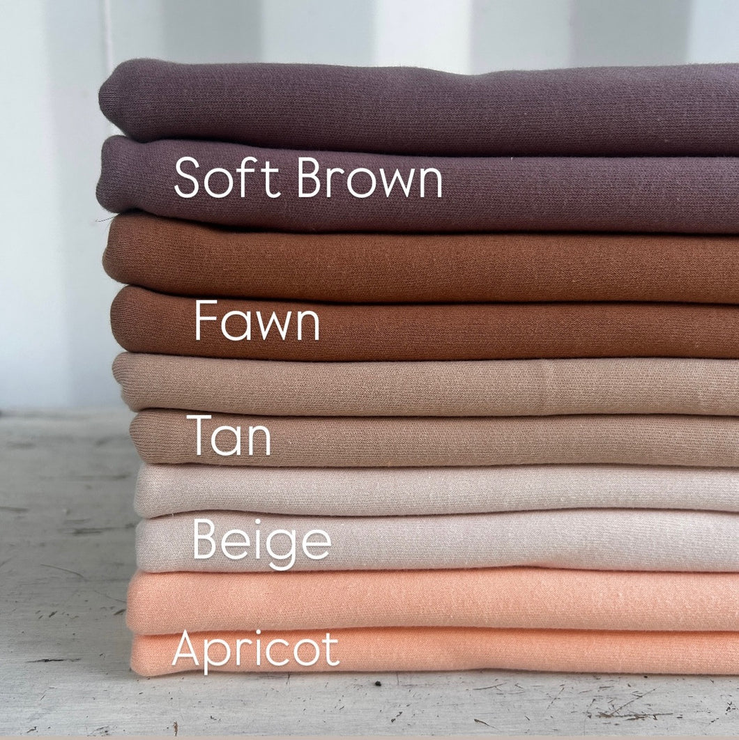 Organic cotton Tricot for Dollmaking
