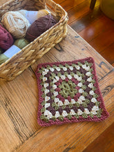Load image into Gallery viewer, Tuscan Palette Crochet Blanket Pack + Bamboo Crochet Hook