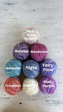 Load image into Gallery viewer, 12ply Hand Dyed Pure Wool ~ 50gm balls