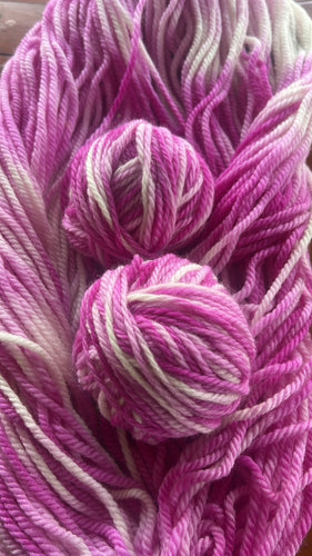 Wild Raspberry Hand Dyed Pure Wool