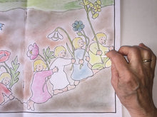Load image into Gallery viewer, Elsa Beskow Colouring Book