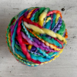 Rainbow hand painted wool in various plys ~ 50gm