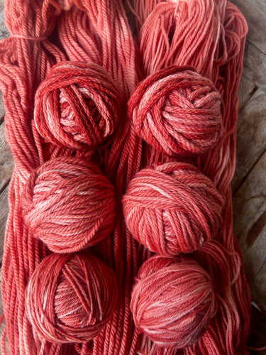 Red Ochre Hand Dyed Pure Wool