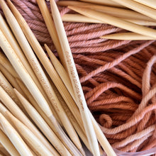 Load image into Gallery viewer, Bamboo Circular Needles ~ 6mm + 8mm