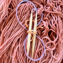 Load image into Gallery viewer, Bamboo Circular Needles ~ 6mm + 8mm