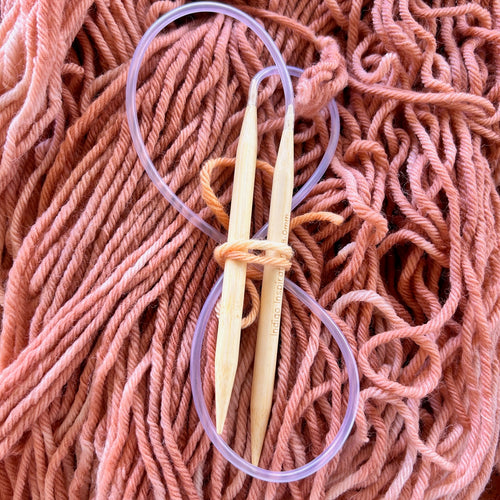 Bamboo Circular Needles ~ 6mm + 8mm