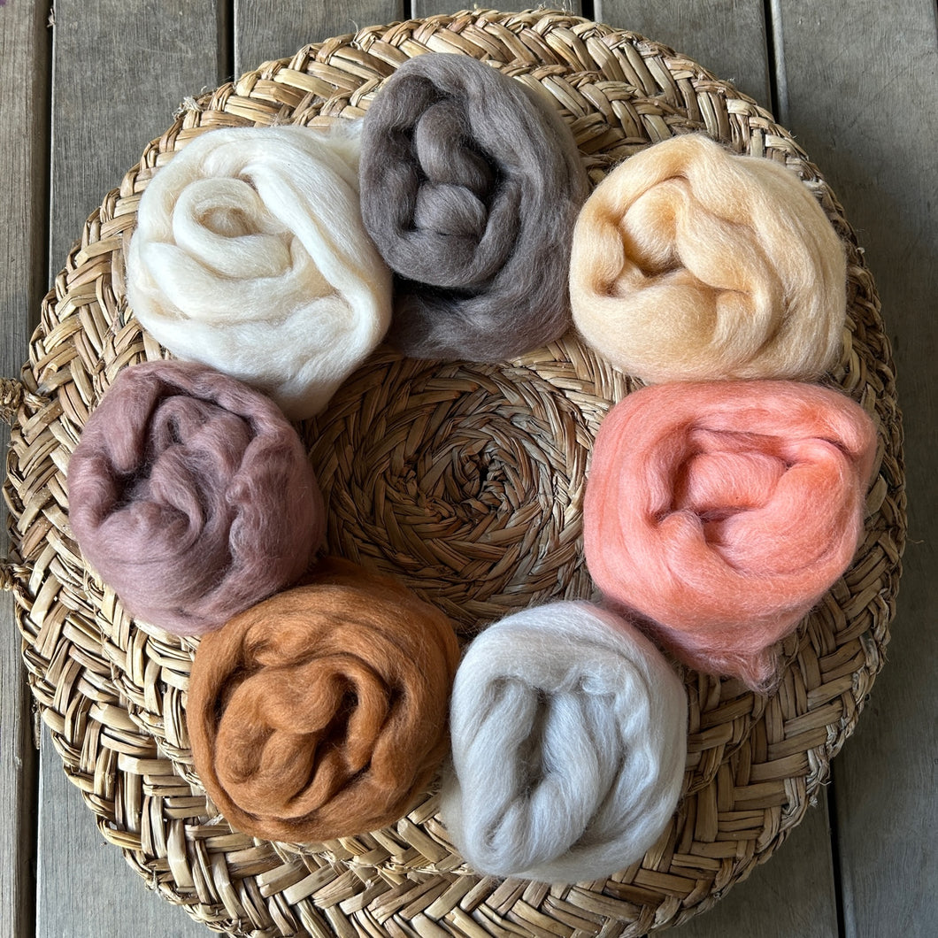 Neutral Tones Felting Kit