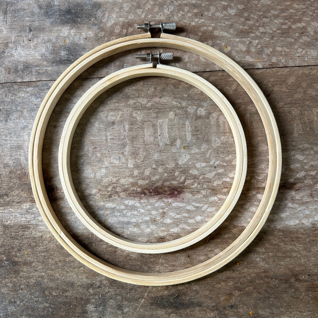 Bamboo Embroidery Hoops