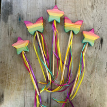 Load image into Gallery viewer, Rainbow Star or Butterfly Wands