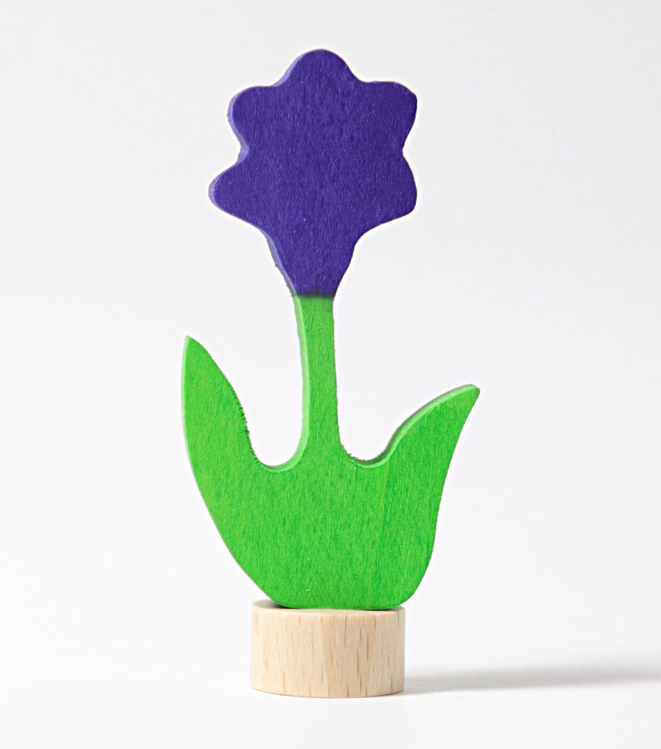 Grimm’s Purple Flower Decoration