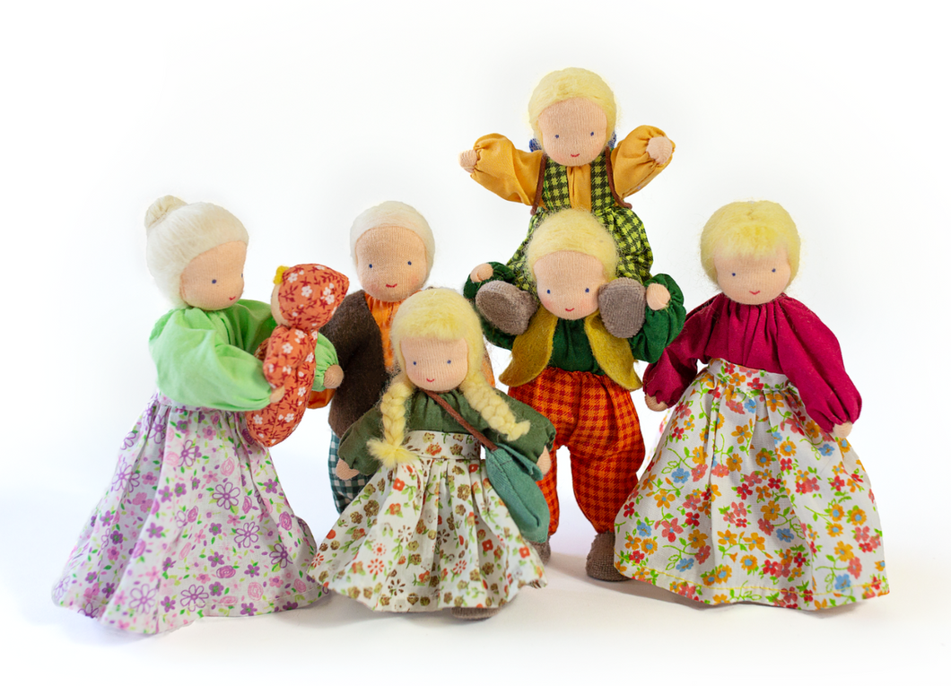 Evi Doll Family with Blonde Hair