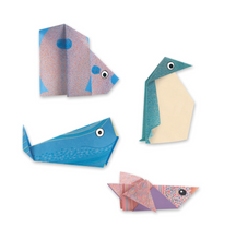 Load image into Gallery viewer, Polar Animals Origami