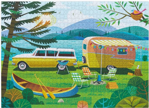 Happy Camper 1000 piece puzzle