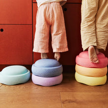Load image into Gallery viewer, Stapelstein Balance Stepping Stones - Original, Set of 6 in Rainbow Pastel