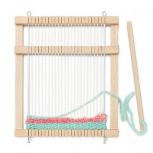 Weaving Rocking Frame rectangle wooden weaving frame – indigo inspirations