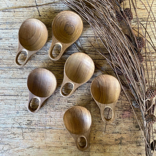 Teak Moon Spoon ~ 8cm