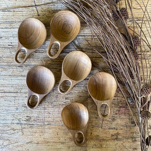 Teak Moon Spoon ~ 8cm