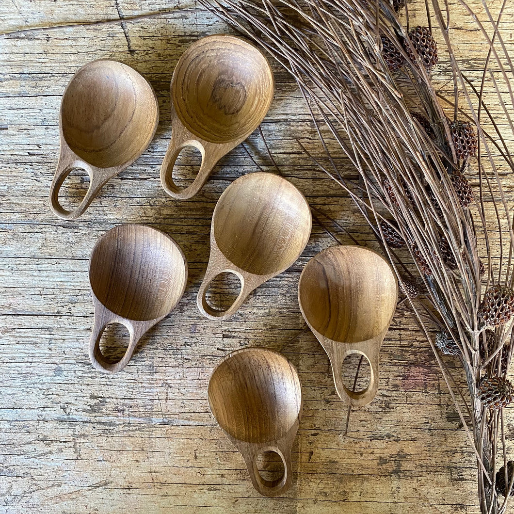Teak Moon Spoon ~ 8cm