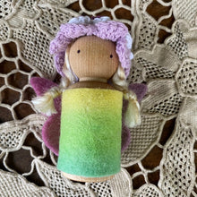 Load image into Gallery viewer, Rainbow Peg Dolls ~ fair skin or brown skin options AND now red hair