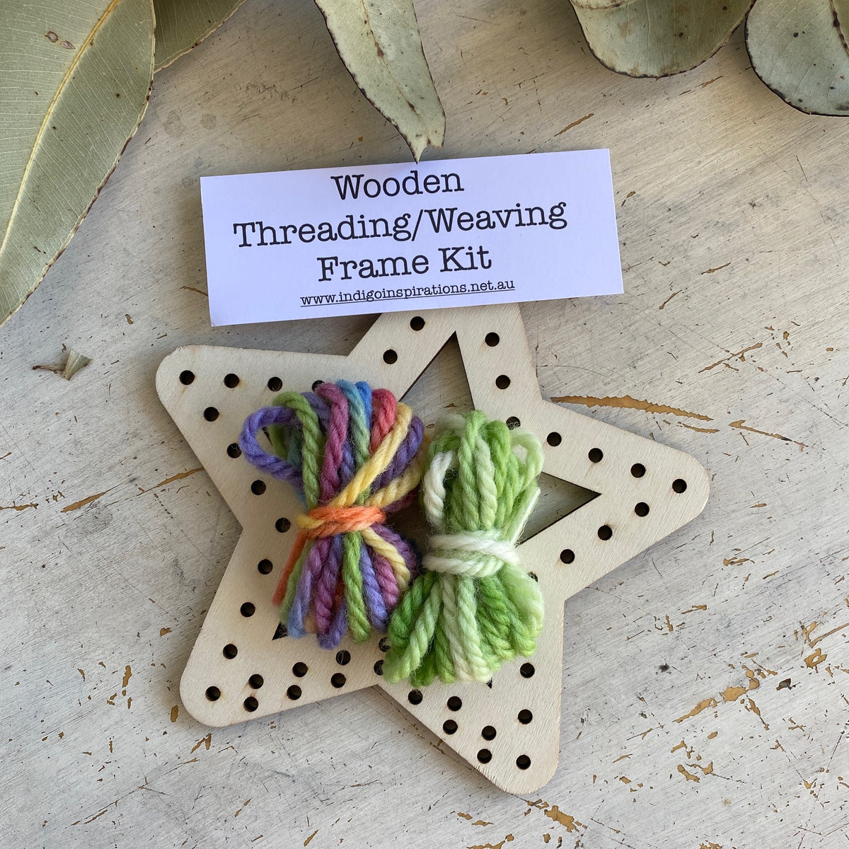 Star Wooden Threading/Weaving Frames – indigo inspirations