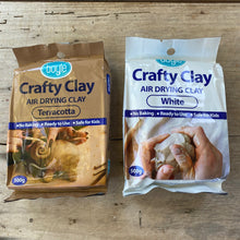 Load image into Gallery viewer, Air Drying Clay ~ Terracotta + White