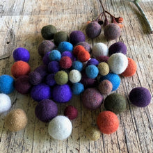 Load image into Gallery viewer, Winter Tones Felt Balls