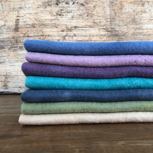 7 piece bundle ~ Mermaids tones ~ various sizes