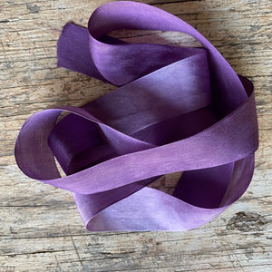 hand dyed silk ribbon + cord ~ various colours + widths