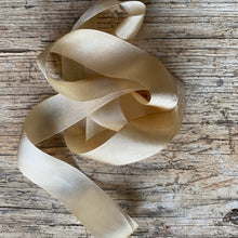 Load image into Gallery viewer, hand dyed silk ribbon + cord ~ various colours + widths