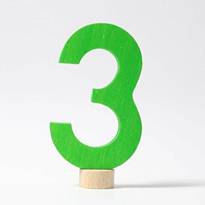 Grimm's Decorative Numbers 0 to 9