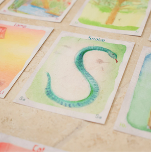 Alphabet Cards ~ Waldorf Family