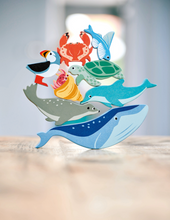Load image into Gallery viewer, Dolphin Wooden Animal