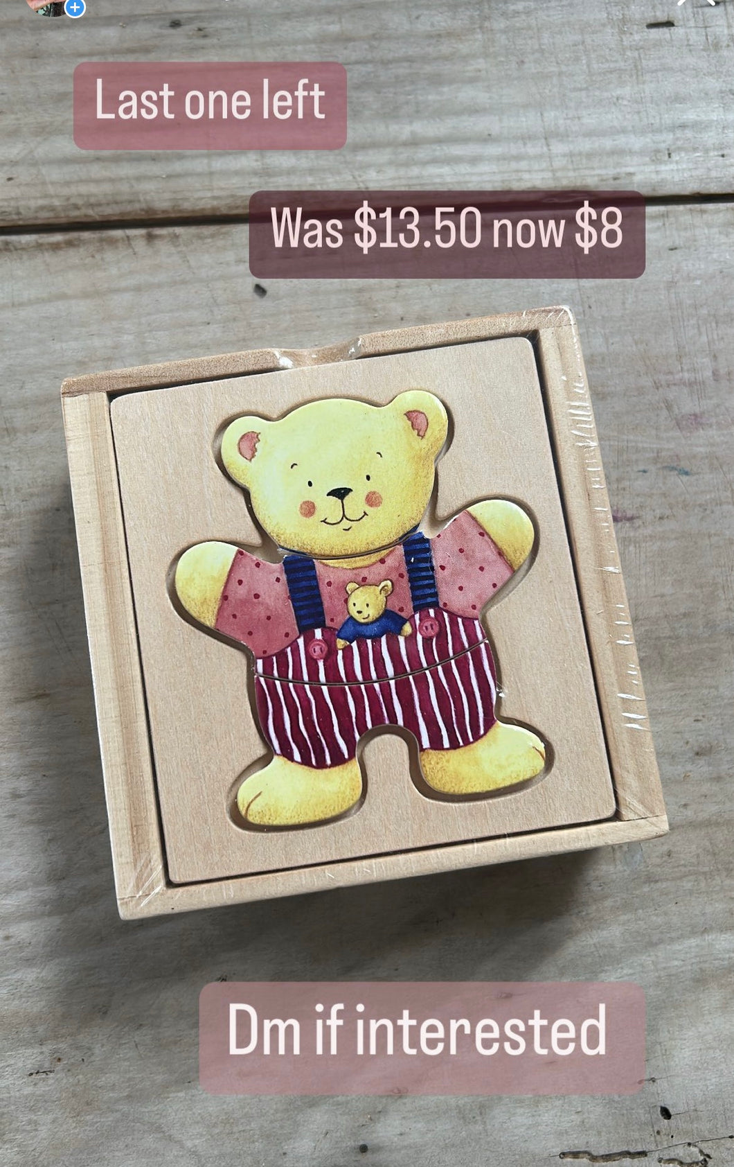 special listing for Hannah